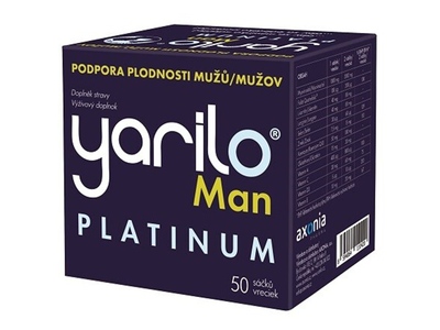 Yarilo Man Platinum podpora plodnosti mužů 50 sáčků