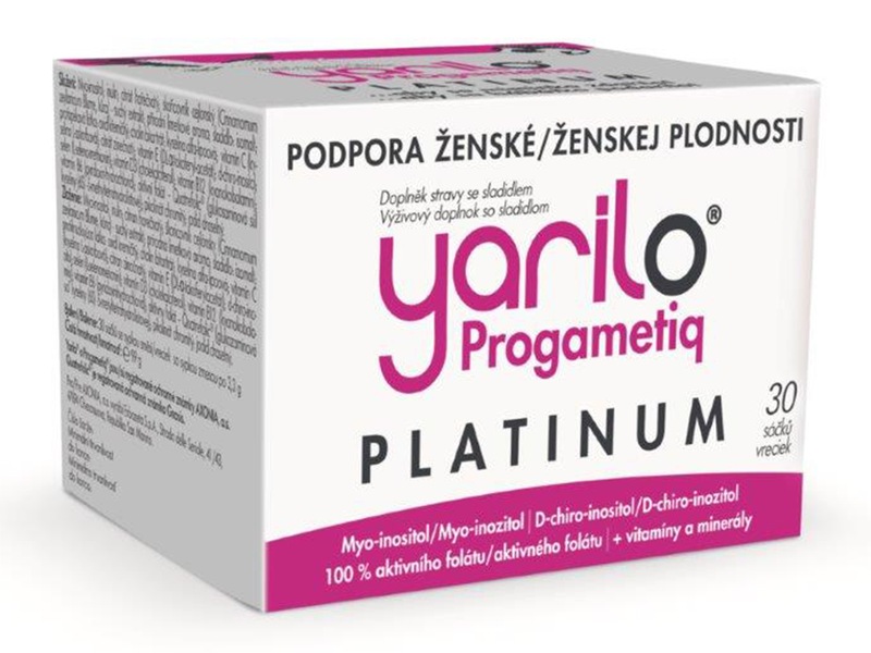 Yarilo Progametiq Platinum podpora ženské plodnosti 30 sáčků