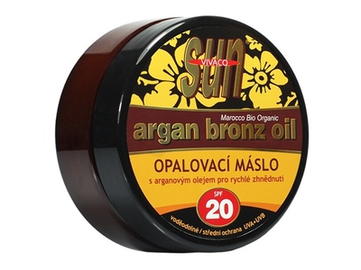 Sun Arganové opalovací máslo SPF20 200 ml 