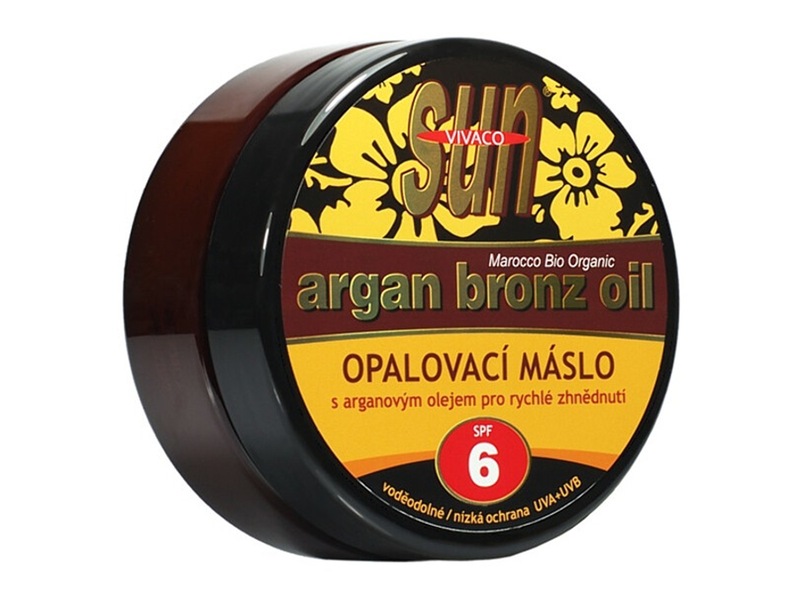 Sun Arganové opalovací máslo SPF6 200 ml 