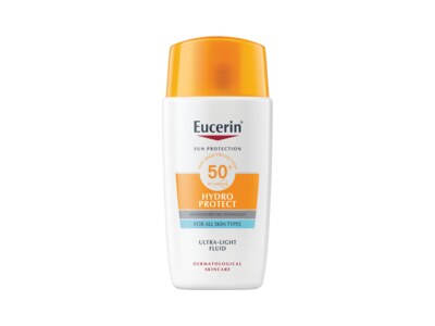 Eucerin Sun ultra lehký opalovací fluid na obličej Hydro Protect SPF50+ 50 ml