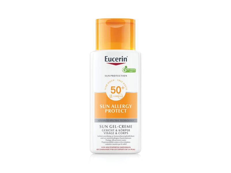 Eucerin Sun krémový opalovací gel SPF50+ proti alergii na slunce 150 ml
