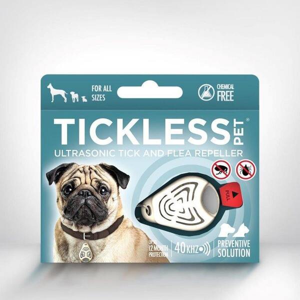 Tickless Pet ultrazvukový odpuzovač klíšťat a blech pro psy béžový