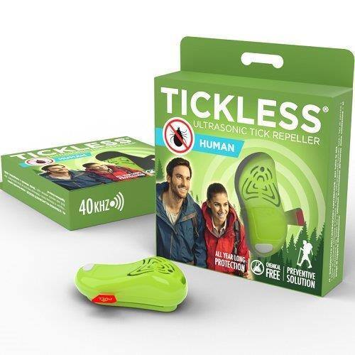 Tickless Human ultrazvukový odpuzovač klíšťat a blech pro lidi zelený Tickless Human ultrazvukový odpuzovač klíšťat a blech pro lidi zelený